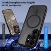 Роскошный матовый чехол для телефона с магнитом для Samsung Galaxy S25 Ultra/S25+/S25 FE/S25 Edge Полная защита объектива Крышка для беспроводной зарядки