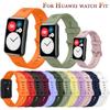 Soft Silicone Watch Strap For Huawei Watch Fit SmartWatch Band Accessories For Huawei Fit WristBand Bracelet with Tool