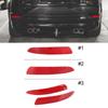 Car Rear Bumper Light Reflector Warning Tail Light for BMW X5 E70 2007-2010 Brake Light Marker 63217158950 63217158949