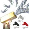 Стреляющая пистолет-пушка с деньгами Игрушка Забавная игра для вечеринки Пистолет для стрельбы банкнотами Бумажные деньги Свадьба Украшение на день рождения Стрелялка Игрушки для метания Дети