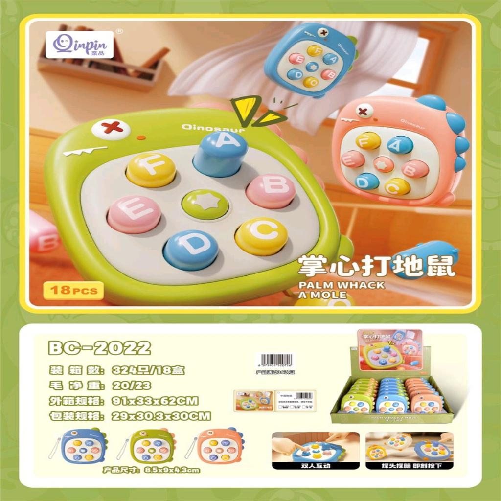 Мини мультяшная игрушка-хомяк Веселая редиска-пресс Музыкальная Интерактивная родительско-детская головоломка Декомпрессионная маленькая игрушка