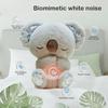 Дышащий медведь, успокаивающая коала, плюшевая кукла, игрушка для детей, успокаивающая музыка, детский компаньон для сна, кукла со звуком и светом, игрушка в подарок