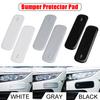 1 пара, универсальный автомобильный Стайлинг, бампер, защита от царапин, наклейка на накладку