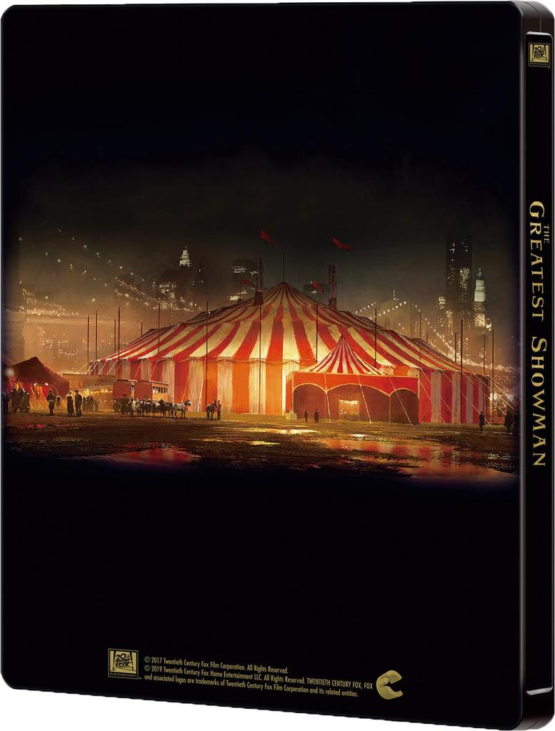 Величайший Шоумен Япония Ограниченная Коробка ULTRA HD Коллекционная (Комплект из 3 дисков) [4K + Blu-ray]