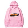 Autumn and winter sports cars, luxury cars, printed hoodies, men's and women's long sleeved streetwear, hip-hop warm hoodies