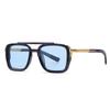 Vintage Pilot Square Sunglasses Women For Men Luxury Brand Designer Sun Glasses Punk Popular Outdoor Driving Eye Glasses Uv400