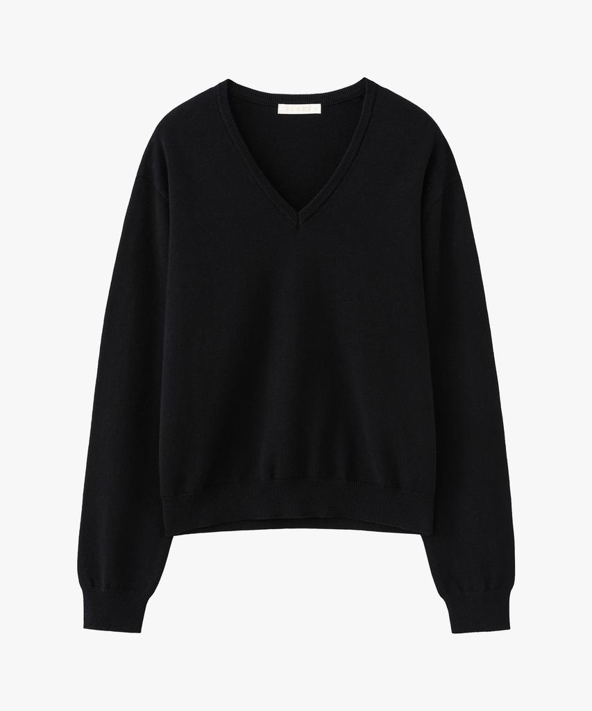 SUARE WOMEN Cotton Cashmere V-Neck Knit - 4 Colors