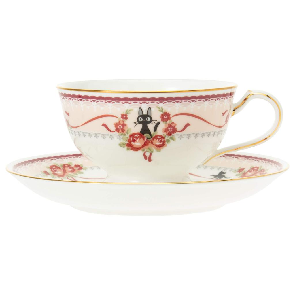Noritake Cup Saucer 190cc Служба доставки Розовый костяной фарфор и (Кофе чай) MJ97221/H-612L Кики