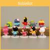 Adorable Pvc Anime Figures Set 10 Pieces Cute Character Collection For Fans
