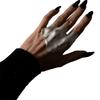 Funny Irregular Ring Exquisite Finger Accessories Creative Wrinkled Joint Ring  Women Men