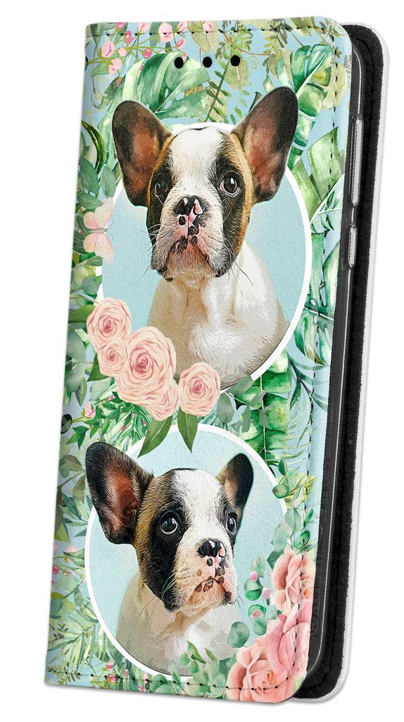 Etui Typu Portfel Do Motorola Moto G86 Power - Pokrowiec Bluemoon Nadruk + Szkło 9H