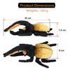 TST Advance Exciting Illustrated Guide Hercules Beetle 10158 Plush Toy