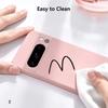 Тонкие простые чехлы из жидкого силикона, приятные для кожи, для Google Pixel 10 9 Pro XL 8 7 A Pro, полный комплект, противоударный, защита от падения, мягкая крышка
