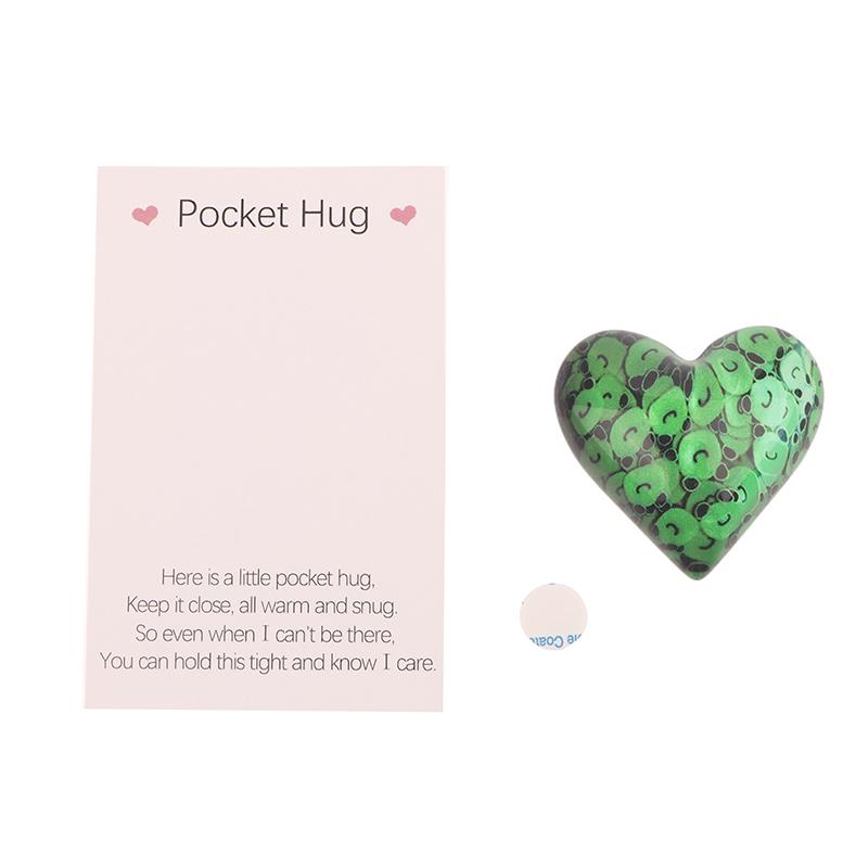 Love Heart Pocket Hug Gift For Couples Valentine’S Day Gift Love Token Expressing Long Distance Thoughts