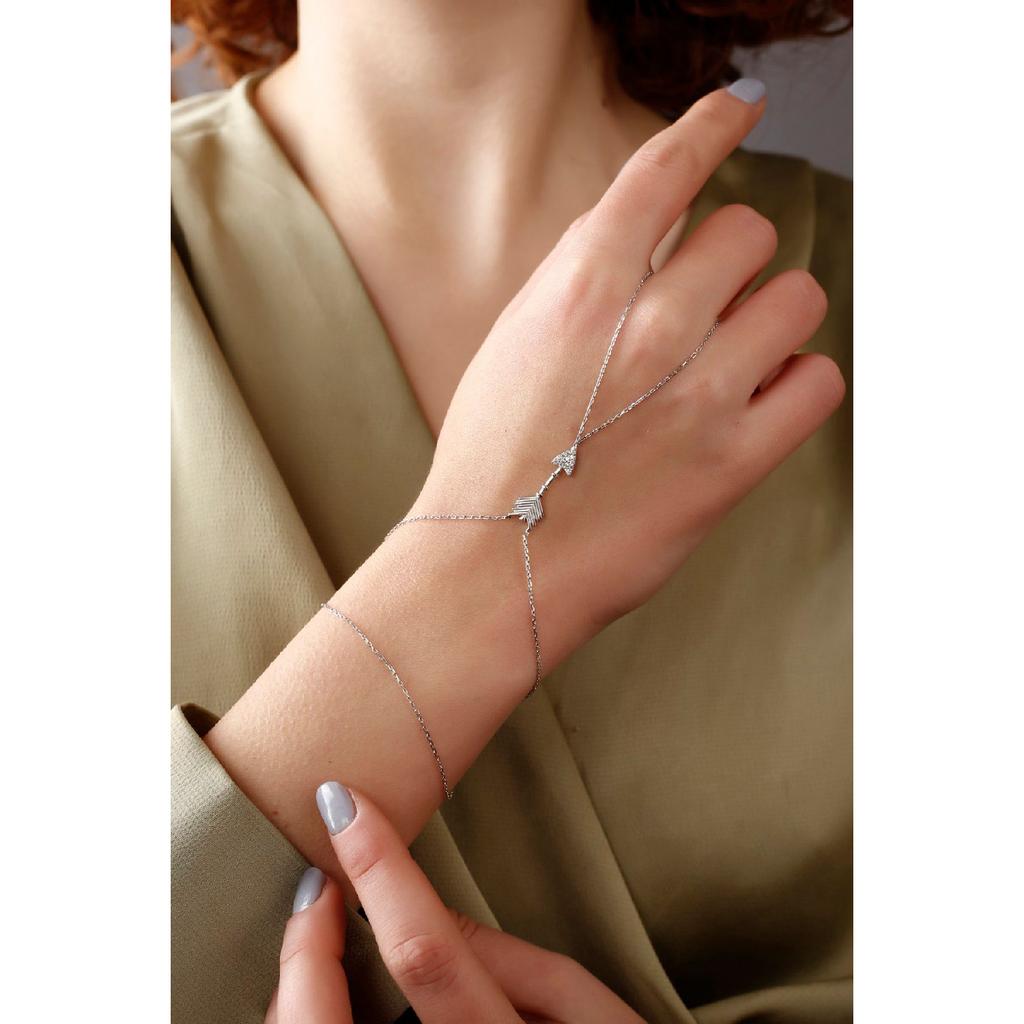 Стрела из циркония из серебра 925 пробы, Ахмеран