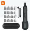Электрическая отвертка Xiaomi, перезаряжаемая мини-отвертка, набор бит, многофункциональные беспроводные электрические отвертки, мощный ручной инструмент