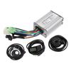 36V 48V 350W Electric Motor Controller Kit 17A Brushless Motor Controller with KT LCD4 Display Panel Sensor Throttle