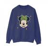 Womens/Ladies Minnie Mouse Happy Christmas Sweatshirt