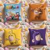 Мультяшная наволочка O-Oddbods для дома и автомобиля, многоцелевая, двусторонняя, мягкая и прочная для повседневного использования