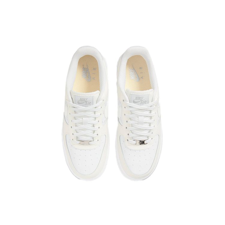 Nike Air Force 1 07 Mini Check Женские кроссовки White Sail Pure-Platinum DR7857-100