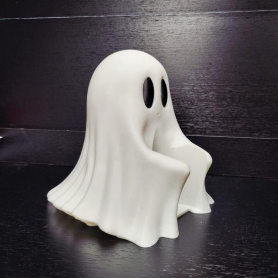 Держатель для напитков в виде призрака на Хэллоуин Жуткий 3D-печатный призрак Газировка