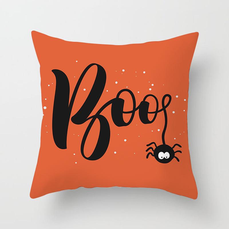 New Halloween Pumpkin Series Pillow Cover Festive Home Sand Release Art Pillow Cushion Cover
