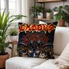 Rock Band-E-Exoduss Наволочка Плюшевая ткань Мягкая Наволочка Двусторонняя печать Наволочка Подарки для дома