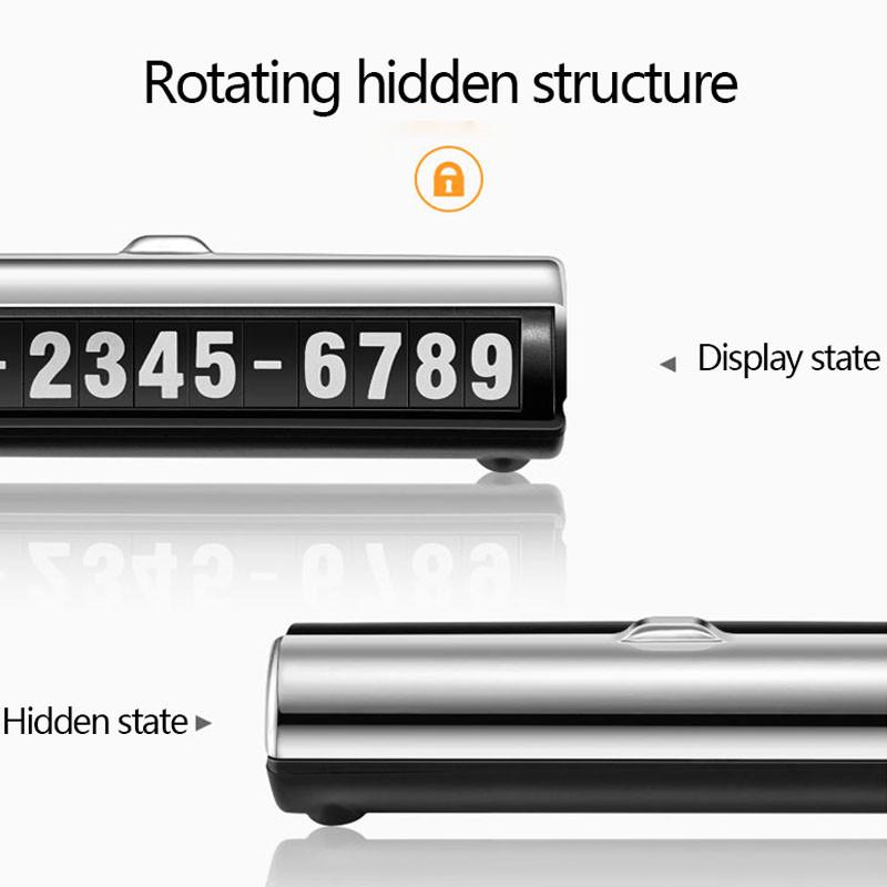 Временный парковочный номерной знак