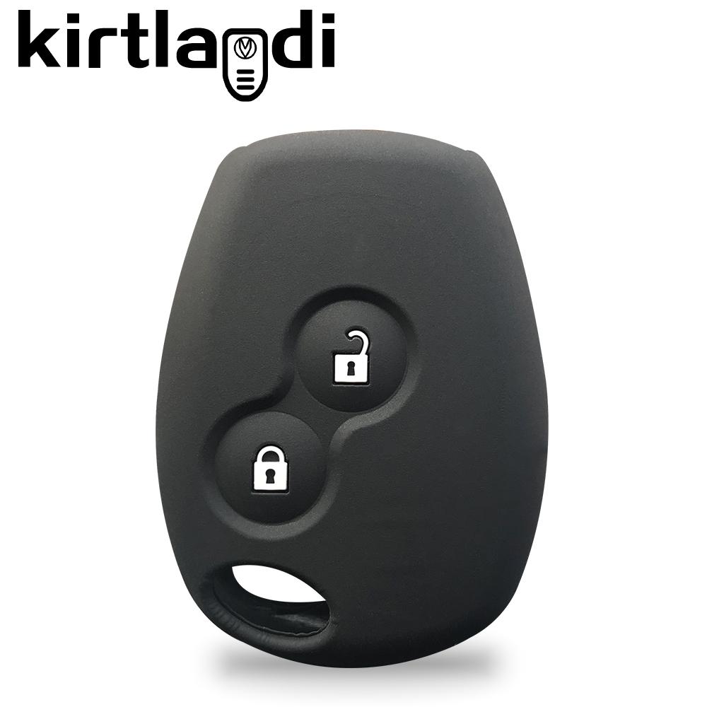 Силиконовый чехол для ключа держатель чехол для ключа для Renault Clio 3 Logan 2 Dacia Duster sandero stepway Lada Largus для Nissan Almera terrano