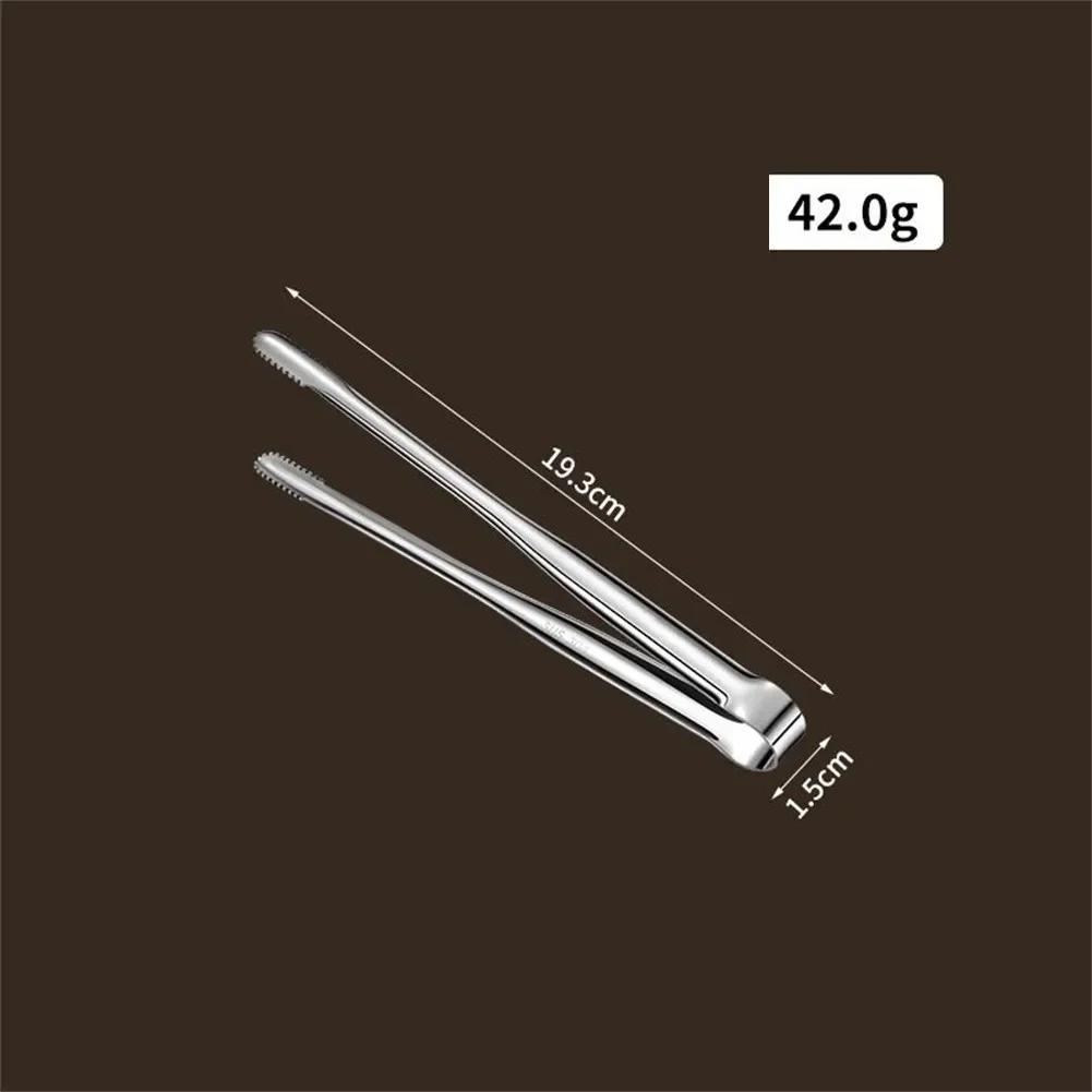 Зажим для барбекю Кухонные гаджеты Щипцы для гриля из нержавеющей стали Хлеб Стейк Удлиненный зажим для еды на барбекю Кухонный инструмент для приготовления пищи