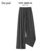 Women's High Waist Drawstring Wide Leg Casual Pants