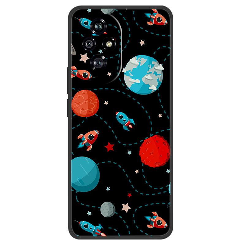 Trendy patterns For Huawei Honor 200 Pro Phone Case For Honor 200 Lite 200 smart 5G All-inclusive Silicone Soft TPU Shell Cover