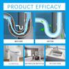 Jaysuing Drain Cleaning Powder 6pcs Pipe Unblocking Dissolving Powder Drain Cleaners Powder Remove Odor