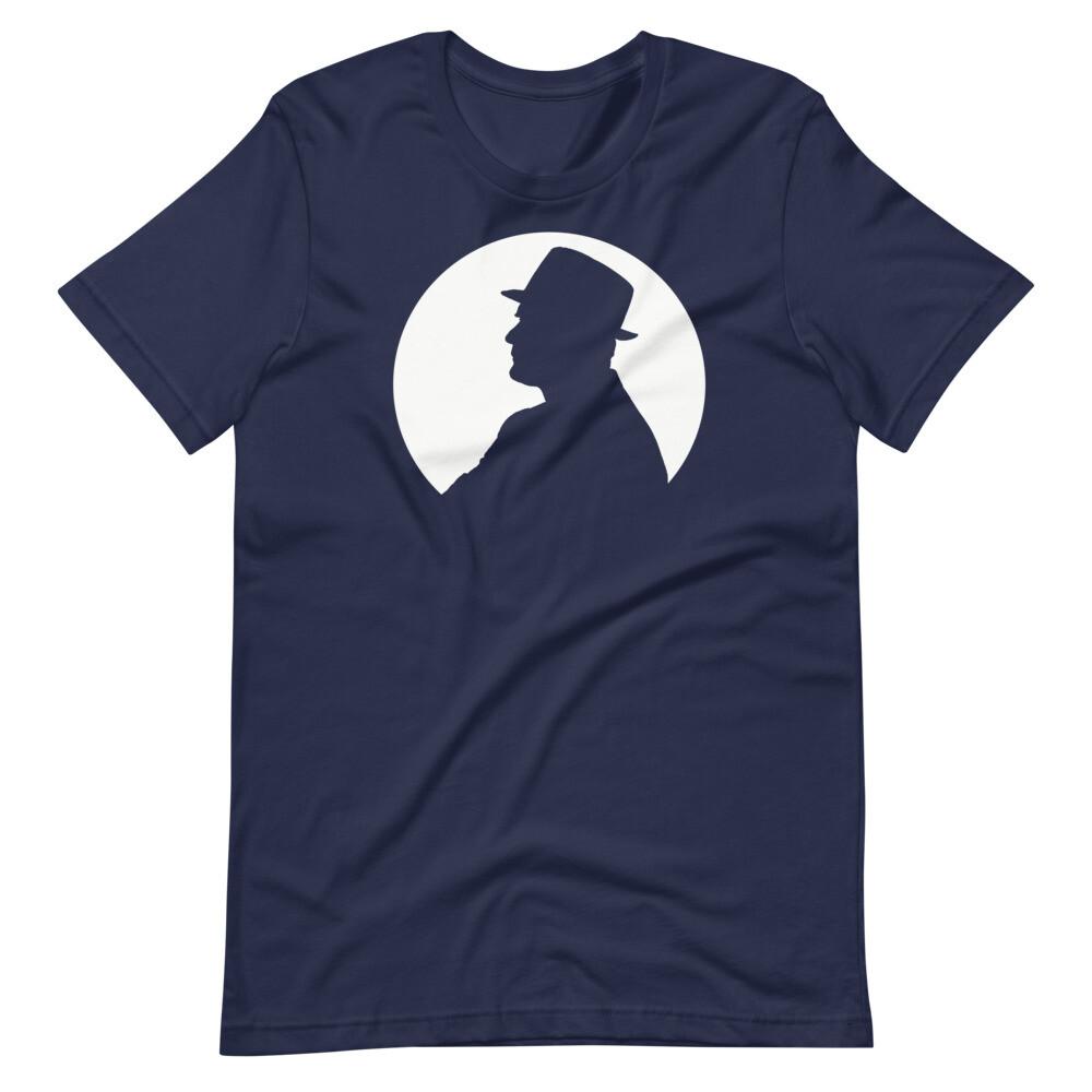 TOM LANDRY SILHOUETTE Dallas Football Vintage Style Short-Sleeve Unisex T-Shirt