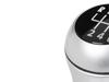 BMW E39 E46 E53 E60 E61 E81 E82 E83 E85 E87 E90 E91 E92 E93 gear shift knob SILVER+CHROME 6 SPEED