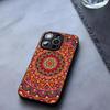 Mandala Flower Phone Case Tempered Glass For IPhone 17 13 14 16 12 15 11 Pro Max Plus Mini X XR SE2020 Coque