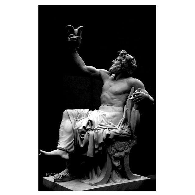 Черно-белые винтажные постеры, скульптура, классические принты, греческая мифология, Давид, холст, живопись на стене, искусство для гостиной