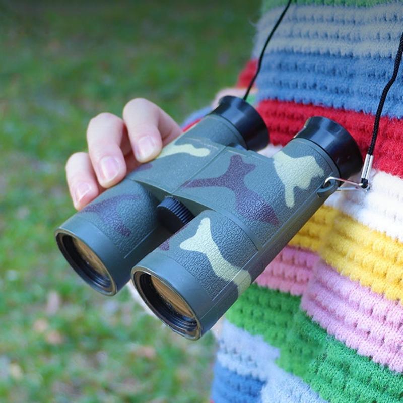 Kids Binocular Outdoor Exploration Binocular With 35Mm Lens and Comfortable Neck Strap for Youthful Adventurers