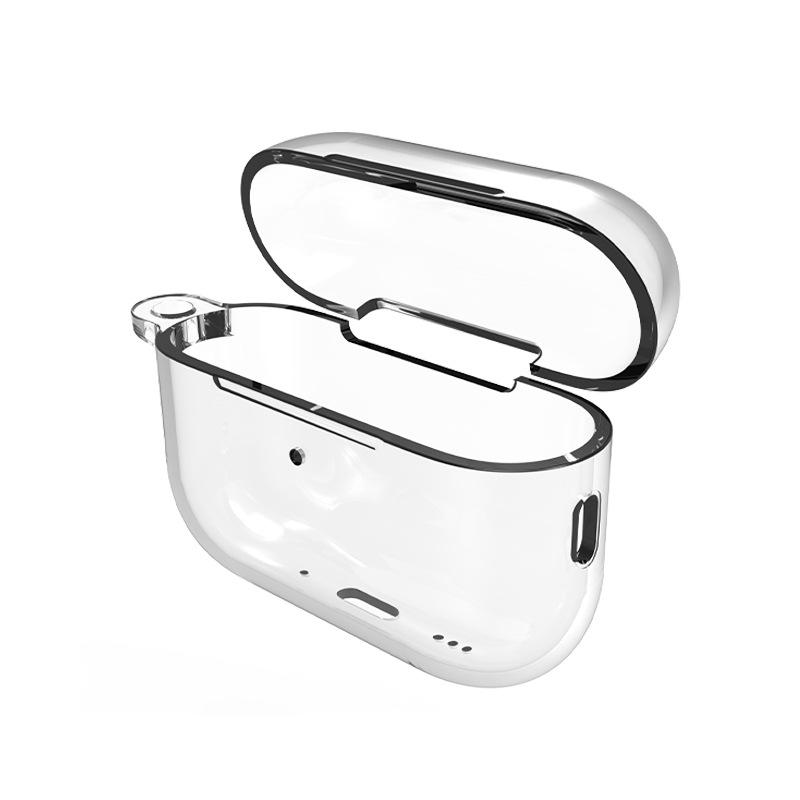 Применимый защитный чехол для AirPods Pro3 Прозрачный ПК чехол для наушников Чехол для Bluetooth-наушников Apple AirPods 3