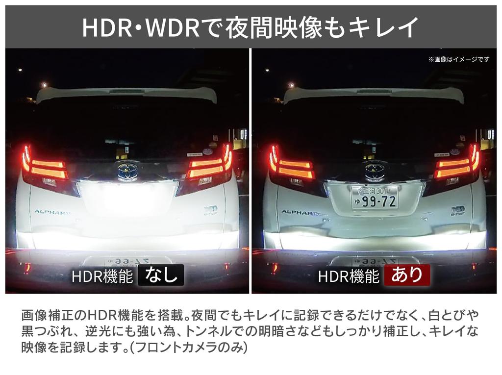 COMTEC ZDR016 Car Dash Cam with 2 Megapixel Front and Rear Full Rear Vehicle Safe Driving Support Continuous Impact and Fast Installation Cameras, HD,