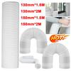 130/150mm Duct Extension Pipe Vent Hose for Mobile Air Conditioning Telescopic Vent Tube Air Conditioner Exhaust Hose Accessorie