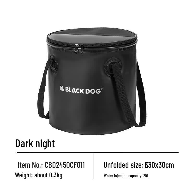 Складное походное ведро для воды Blackdog с краном