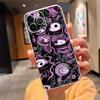 Чехол для телефона для iphone 17 Pro Air 17ProMax 16 15 14 13 Pro Max 16 15 14 13 Pro 15Plus Черный Кот Арт