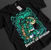 Футболка Saint Seiya Shiryu Футболка Hyoga Футболка Shun Топ Ikku Аниме Графическая Футболка