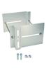 Heptus [Easy Installation Anywhere] Mounting Bracket for Solar Lights, Security Cameras, Square Posts, Carports, Screw-In Mounting