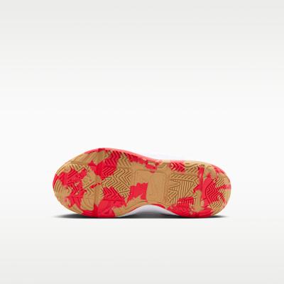 Nike Team Hustle D 12 Красный Металлик Золотой (PS)