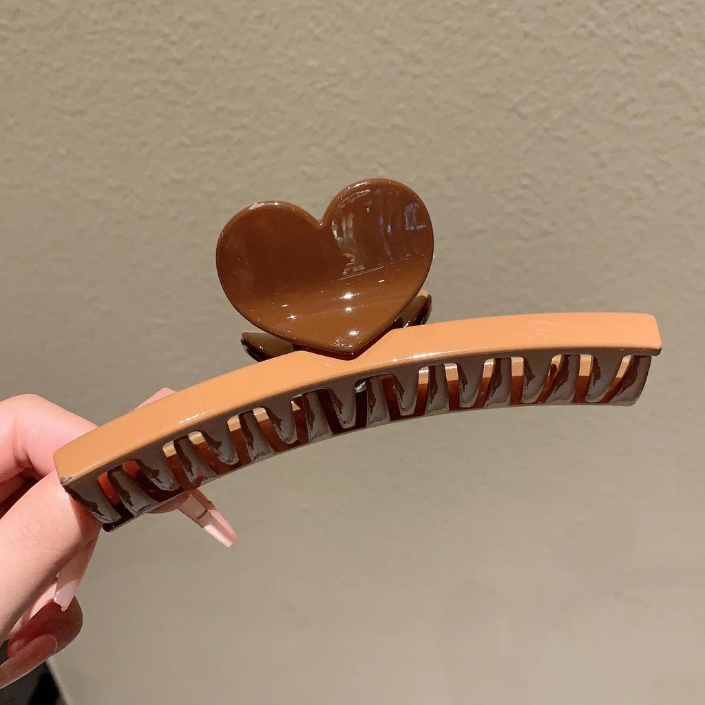 Простой Шик Дофаминовый Цвет Пластиковый Зажим-Краб для Волос Корейский Аллигатор 5.1" Захват Краб Акула Зажим Аксессуары для Густых Волос Головной Убор