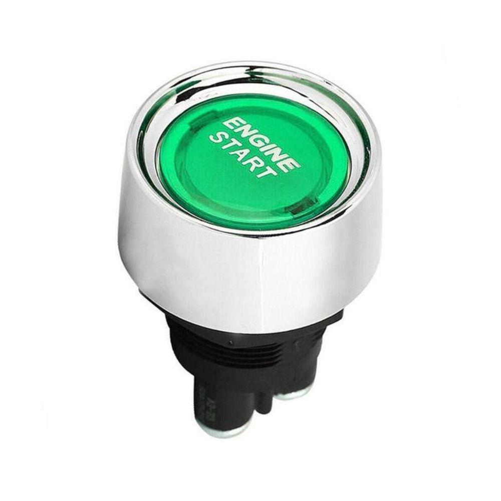 LED Illuminated Push Button Switch Red Blue Green Start Button Starter Switch Automotive Use