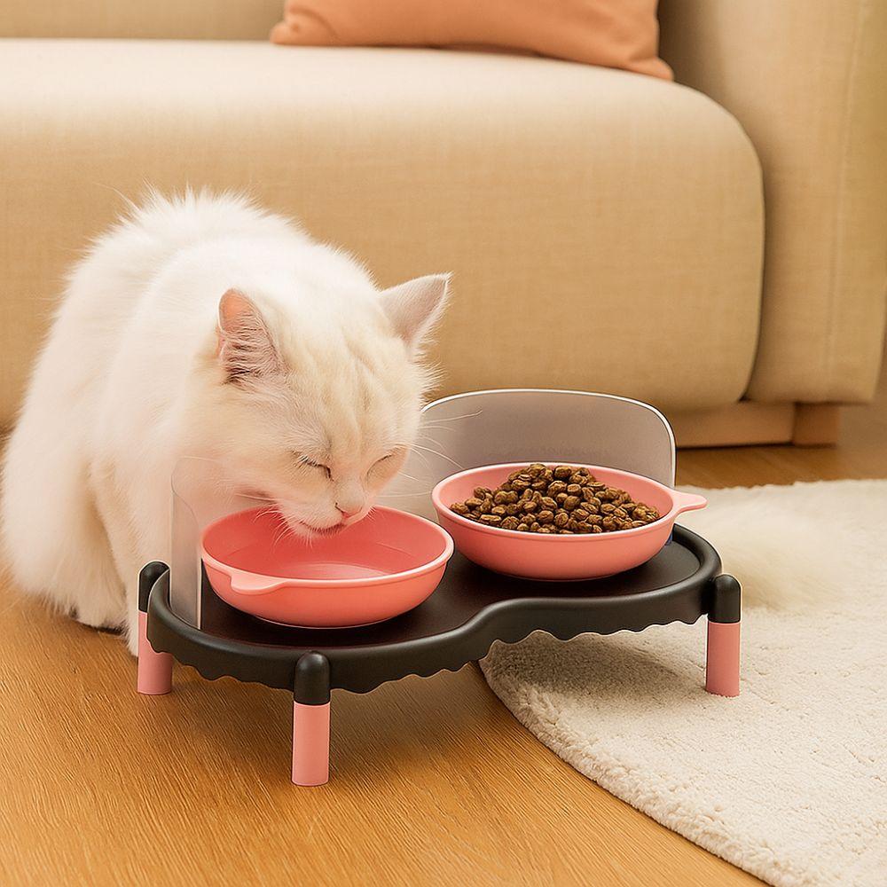 Stable Ceramic Cat Bowl Anti-slip Pet Neck Protection Bowl Pet Supplies Pet Feeder  Multi-Pet