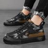 Обувь мужская модная персонализированная обувь с высоким берцем осень и зима новая спортивная мужская обувь на платформе корейская версия повседневная обувь мужская